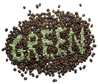 دانه قهوه سبز