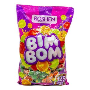  آبنبات میوه ای بیم بوم روشن Roshen bim bom ( عمده )