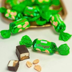 شکلات نوقا سبز روشن Roshen ( عمده )